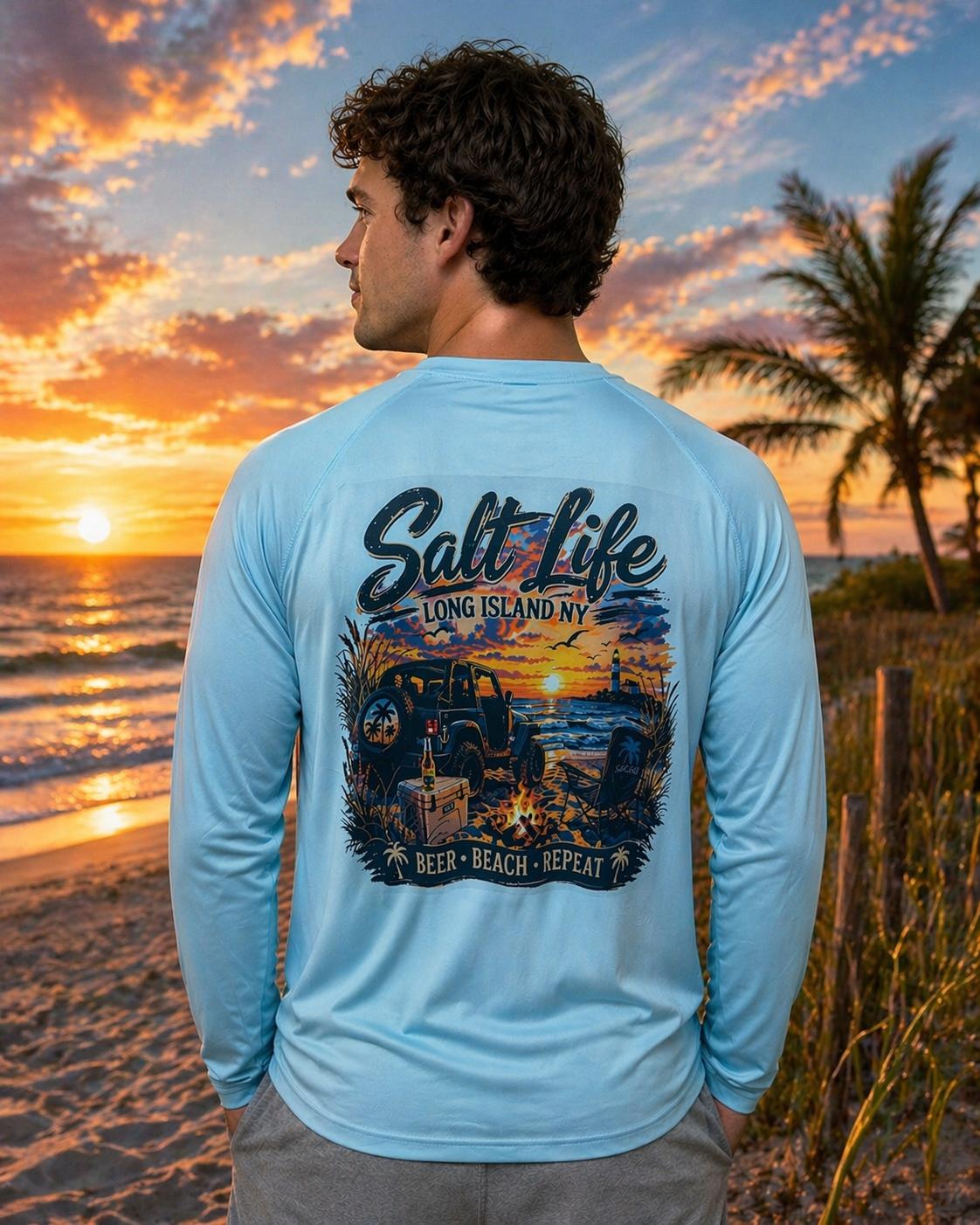 Custom SPF 50 Apparel