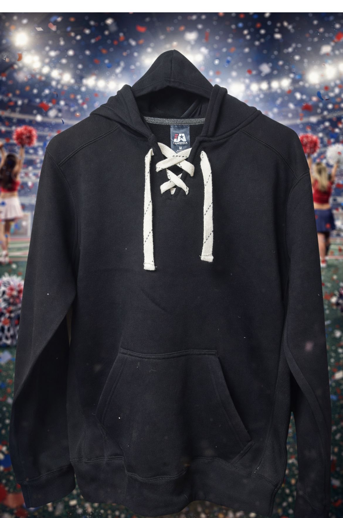 Rhinestone Cheerleading Sweatshirts