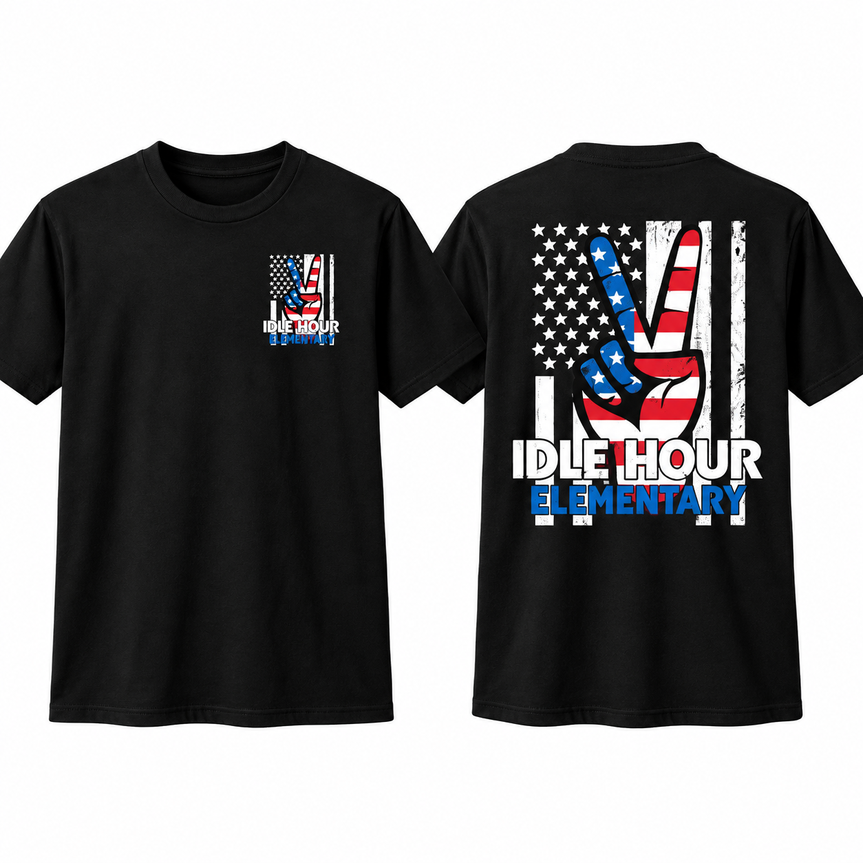Idle Hour Elementary USA Spirit Tee